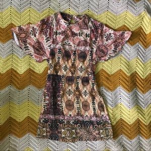 Retro Paisley Playsuit